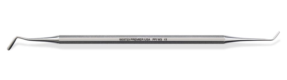 Premier Dental 1003723 Double End #W3 Composite & Plastic Filling Instrument With Octagonal Handle Premier Dental 1003723 Double End #W3 Composite & Plastic Filling Instrument With Octagonal Handle